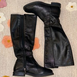 Hush Puppies long zipper boots US7